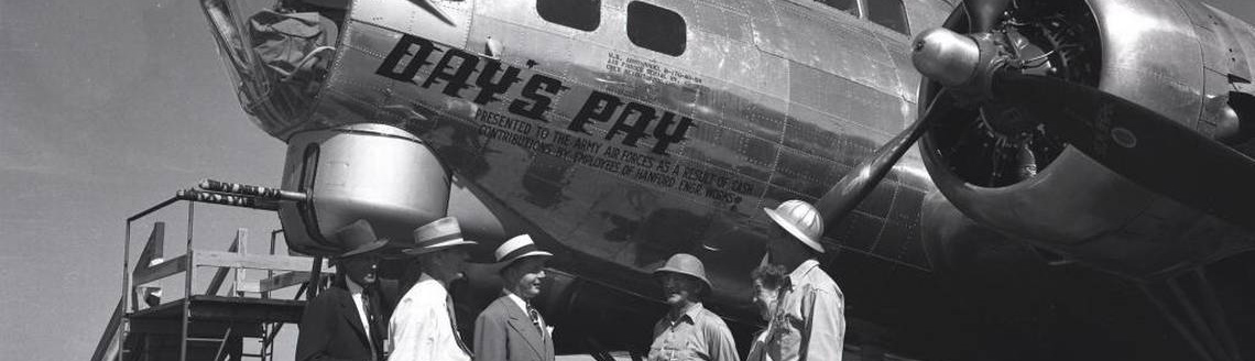 Hanford's B17 Day's Pay commissioning ceremony